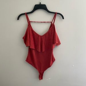 Velvet body suit!